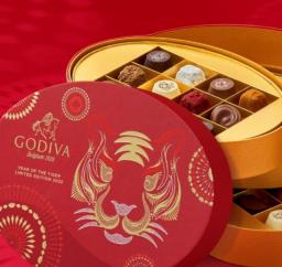 godiva 歌帝梵 2022 新年限量版巧克力系列 齐享非凡 虎虎生威